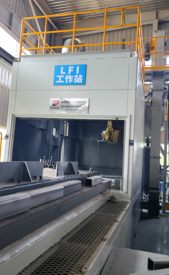 东城喷砂机自动化改造 提升生产线产能